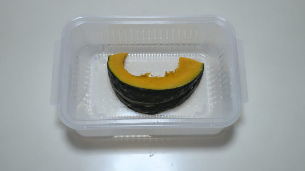カボチャのクラッカー作り:工程1