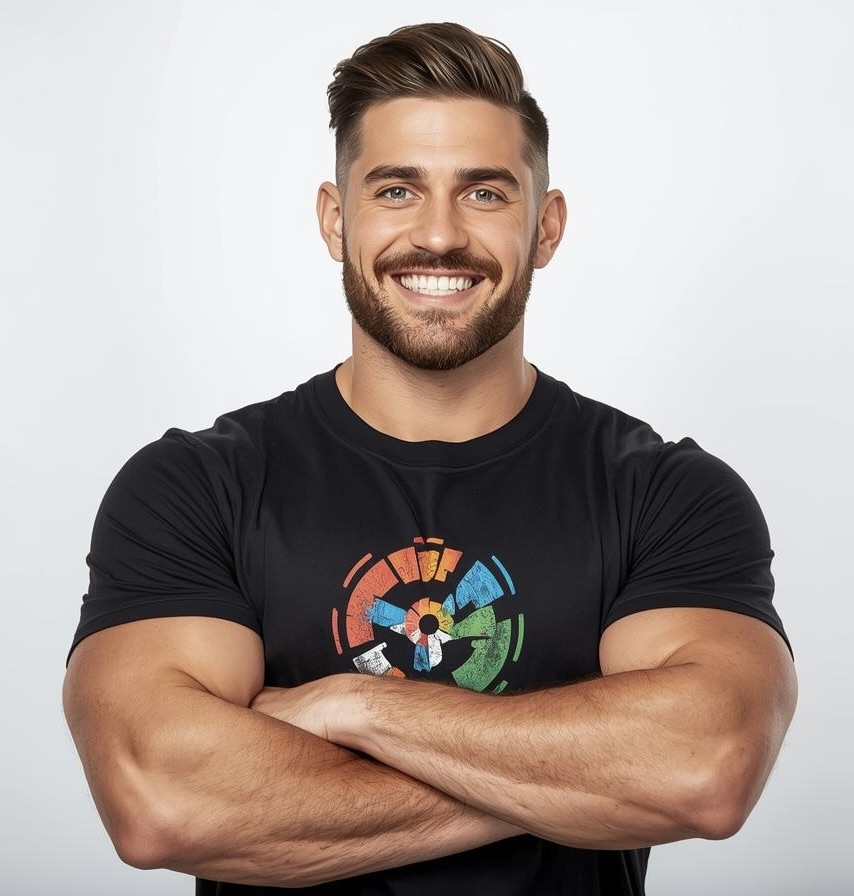 アドセンス腕組みおじさん、のイメージ