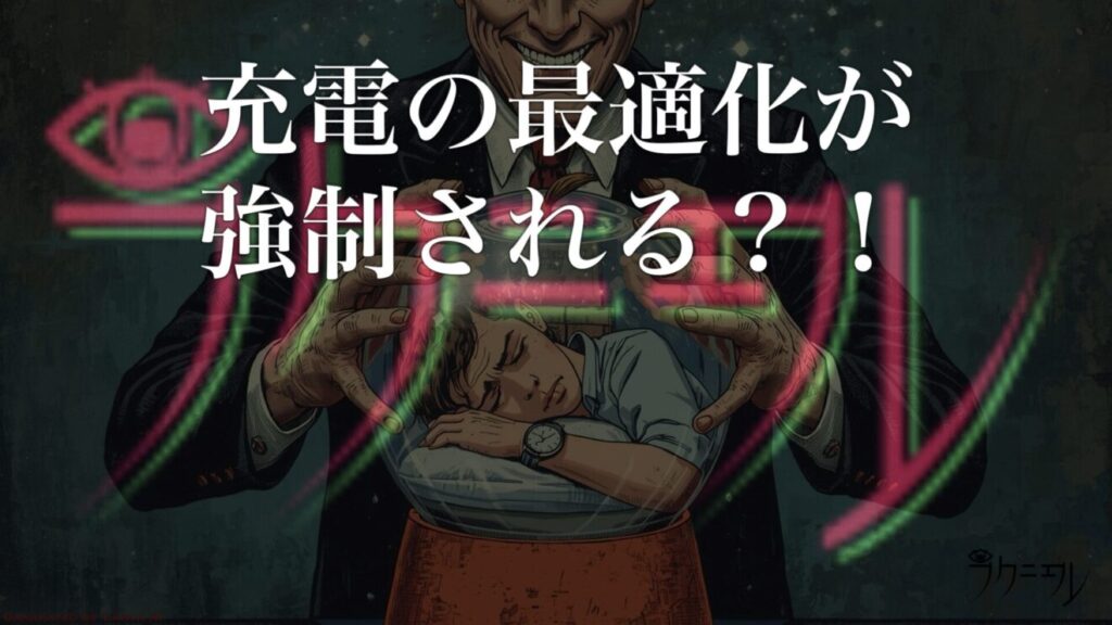Apple Watchの充電の最適化が強制される現象について