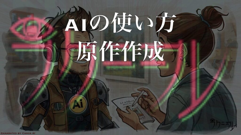 生成AIの使い方1：原案作成