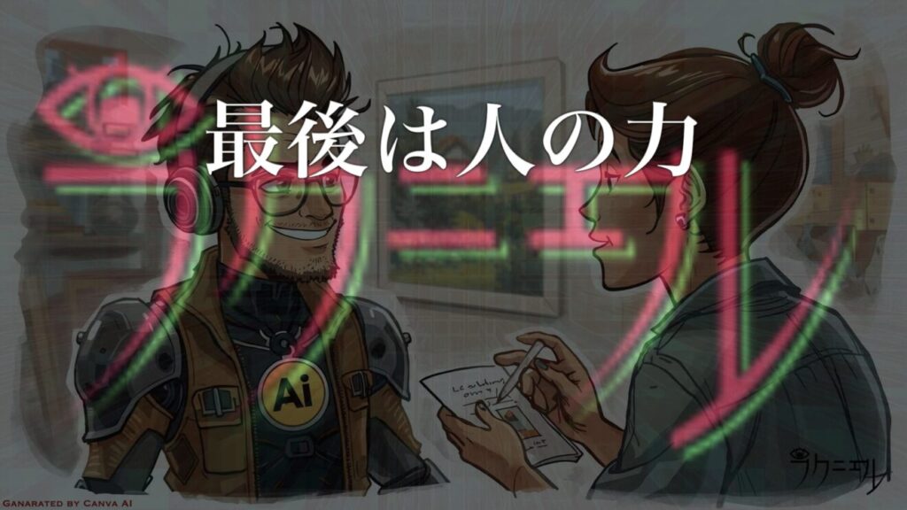 生成AIで作る弱点〜最後は人の力〜