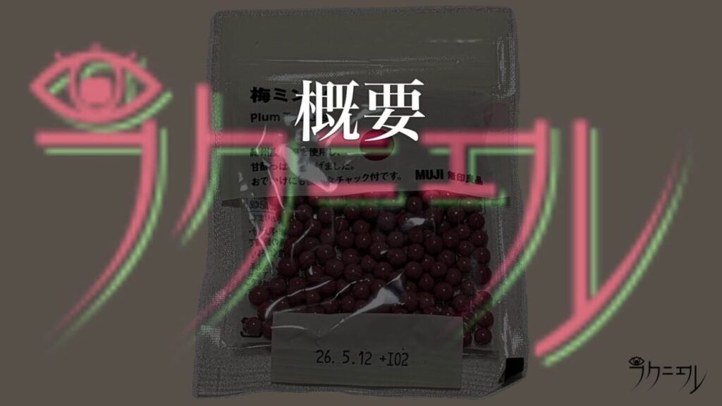 無印良品 梅ミンツ 概要