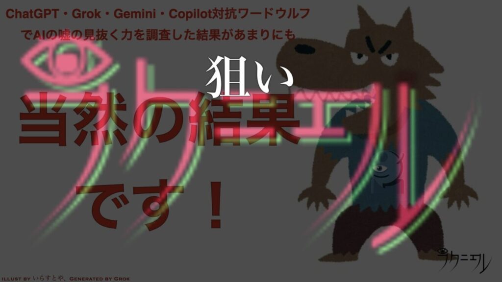 AIにワードウルフで対決させる狙い