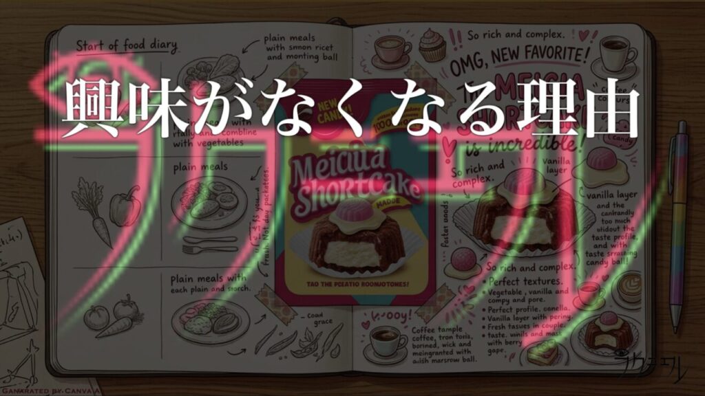 食べることに興味がなくなる理由