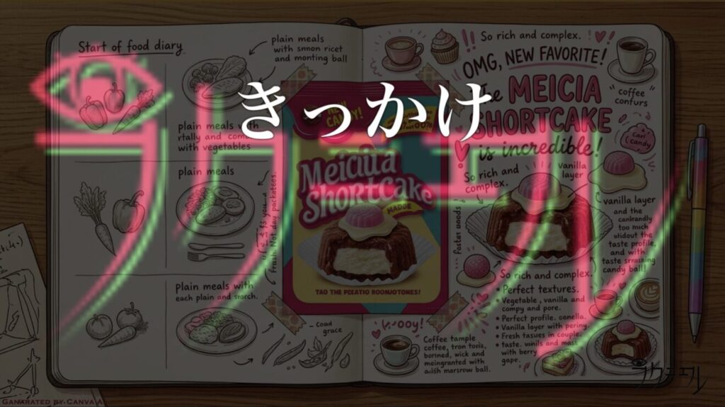 食べ物に対してアンテナを向けるきっかけになる