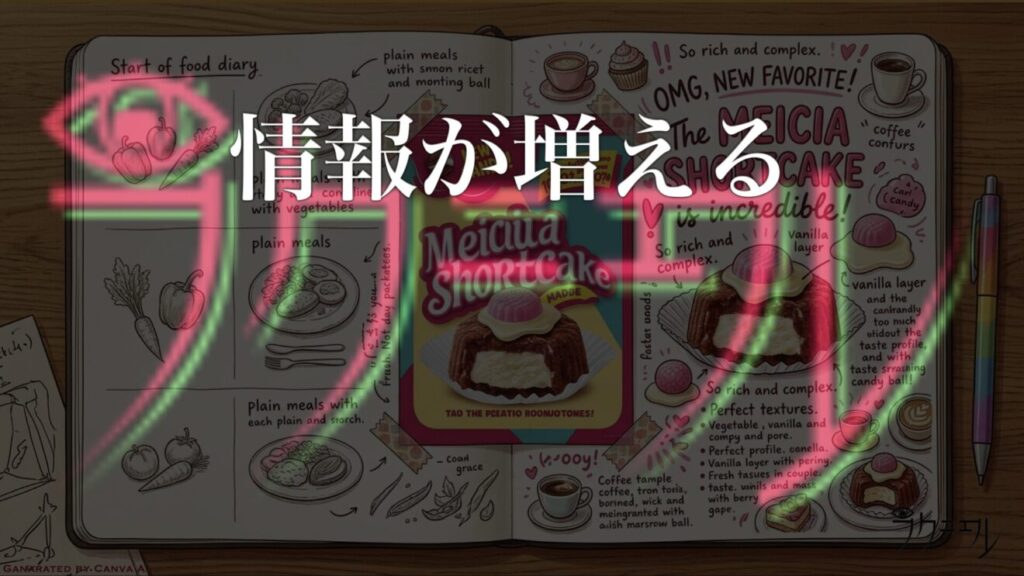 味に詳しくなることで食べる時の情報量が濃くなる